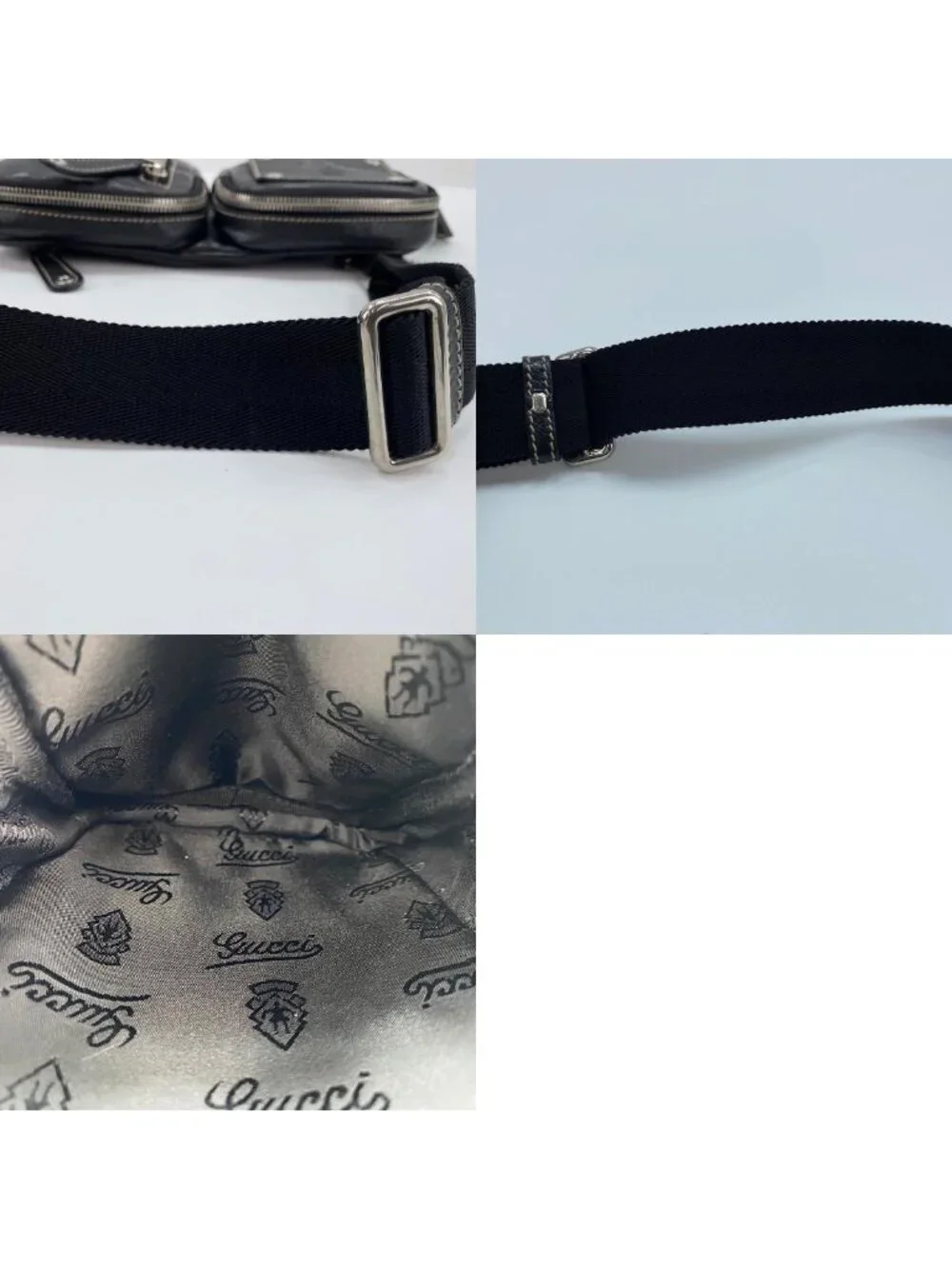 Gucci Waist Bag Belt Bag Black